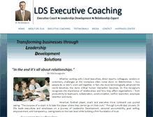 Tablet Screenshot of ldsexecutivecoaching.com